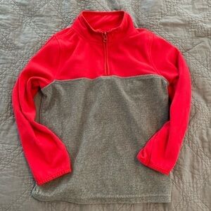 Osh Kosh boys fleece quarter zip size 10